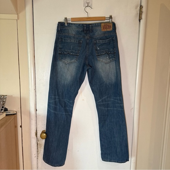 Buffalo David Bitton BDB Denim Blue Jeans Ruffler Basic | 32Wx32L - Picture 5 of 12